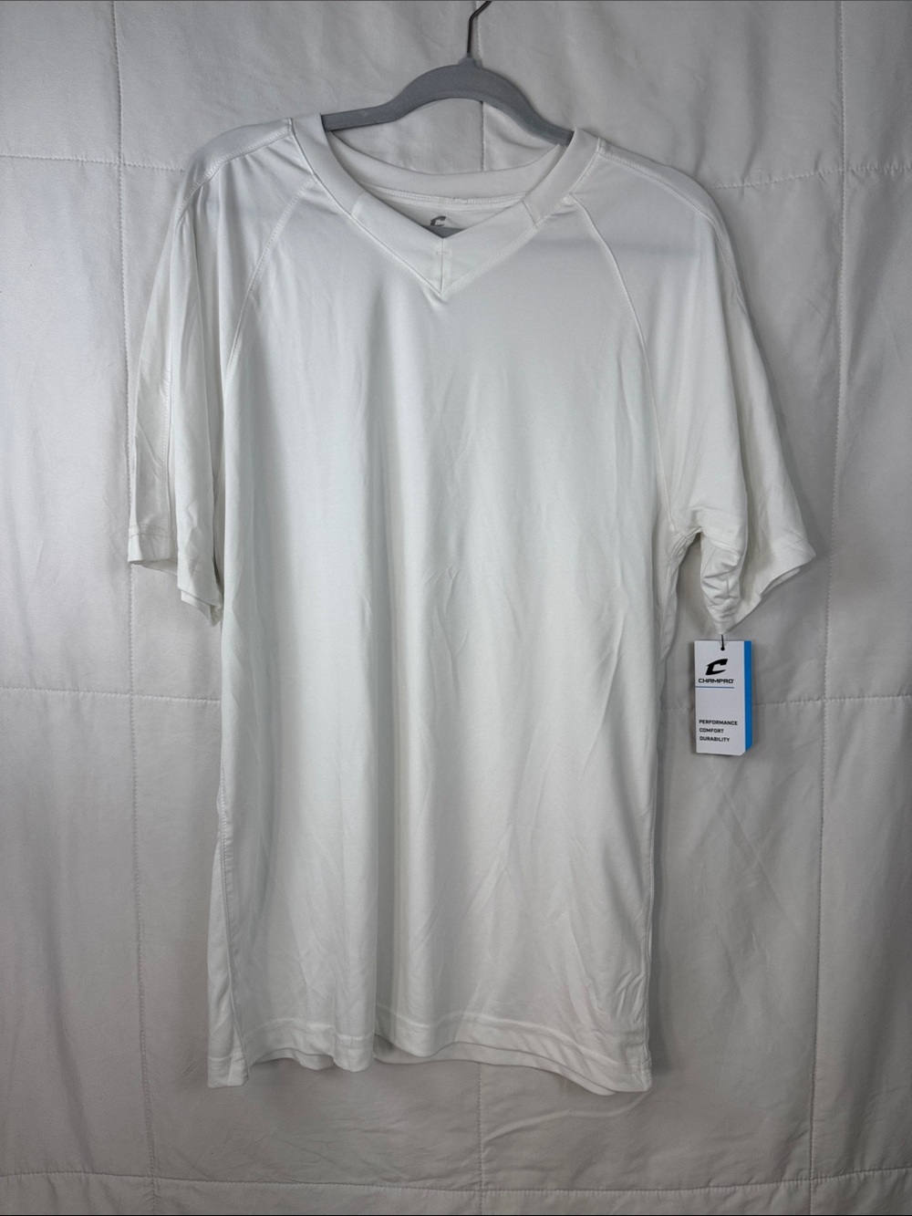 Champro White Performance Shirts 3 Pack Adult M NWT Athletic Training Tee